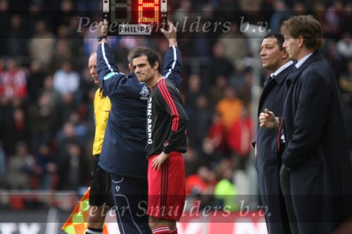 Eindhoven, 18 Maart 2007 Kompetitiewedstrijd PSV-AJAX, eindstand 1-5 Seizoen 2006/2007
Henk ten Cate