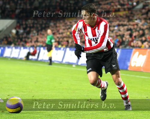 Eindhoven, 30 December 2006 Kompetitiewedstrijd PSV-FC Ado Den Haag, eindstand 2-1 Seizoen 2006/2007
Ibrahim Afellay
Foto: Ronald Otter
