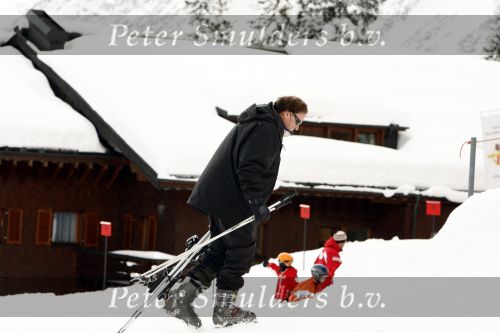 Lech 27 februari 2007
Ivo Niehe op wintersport vakantie in Lech.