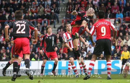 Eindhoven, 18 Maart 2007 Kompetitiewedstrijd PSV-AJAX, eindstand 1-5 Seizoen 2006/2007
Jaap Stam