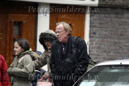 Amsterdam 6 februari 2007
Jack Spijkerman op straat in de sneeuw.