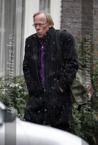 Amsterdam 6 februari 2007
Jack Spijkerman op straat in de sneeuw.