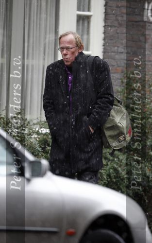 Amsterdam 6 februari 2007
Jack Spijkerman op straat in de sneeuw.