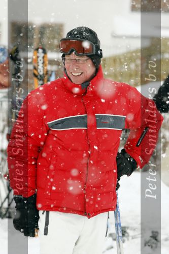 Fiss 25 februari 2007
Jack Spijkerman op de ski\'s in de sneeuw.