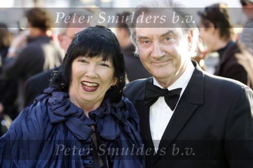 Hilversum 12 maart 2007
Feest voor de 65 e verjaardag van Joop v d Ende in studio 21. Jan jansen met vrouw