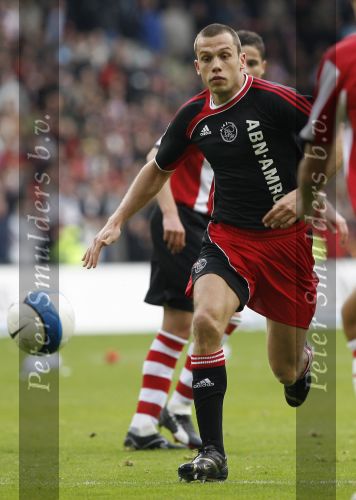 Eindhoven, 18 Maart 2007 Kompetitiewedstrijd PSV-AJAX, eindstand 1-5 Seizoen 2006/2007
John Heitinga