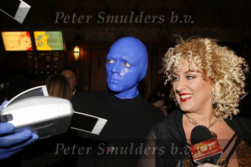 Amsterdam 21 februari 2007
Premiere Dreamgirls in Tuschinski. Blue man group en Karin Bloemen