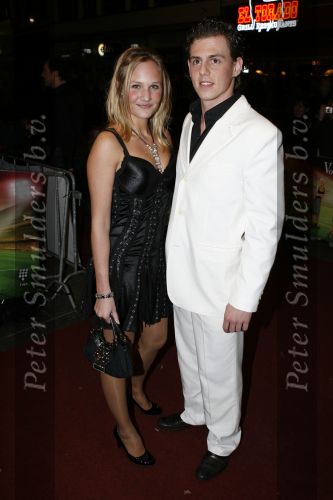 AMSTERDAM 5 maart 2007
Premiere Voebalvrouwen, nieuwe serie Talpa, in Tuschinski. Melodie Klaver