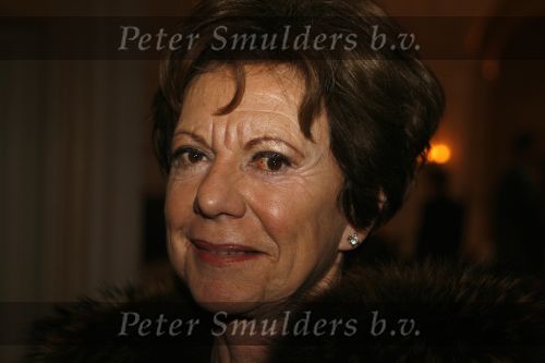 Amsterdam 4 maart 2007
Modeshow Frans Molenaar in het Amstel Hotel.   Neelie Kroes
