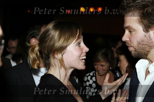 Den Hag 17 maart 2007
Premiere de eeuw van mijn dochter met Thijs Romer en Eva Duijvestein. Thijs met zijn zus Nienke romer