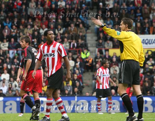 Eindhoven, 18 Maart 2007 Kompetitiewedstrijd PSV-AJAX, eindstand 1-5 Seizoen 2006/2007
Patrick Kluivert \