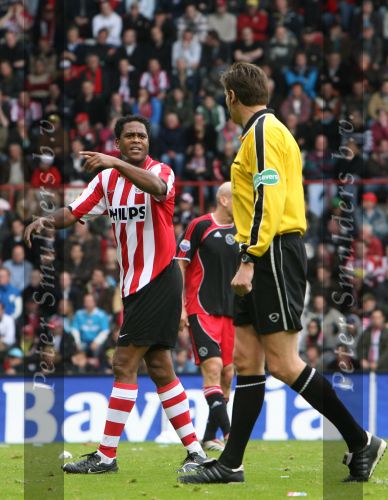 Eindhoven, 18 Maart 2007 Kompetitiewedstrijd PSV-AJAX, eindstand 1-5 Seizoen 2006/2007
Patrick Kluivert \