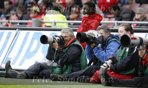 Eindhoven, 18 Maart 2007 Kompetitiewedstrijd PSV-AJAX, eindstand 1-5 Seizoen 2006/2007
Peter Smulders en Ronald Otter