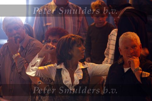 Hilversum 17 maart 2007
Eerste aflevering van So you wannabe a popstar van sbs 6. rachel Hazes met haar ouders op de tribune voor haar dochter Roxeanne die mee doet