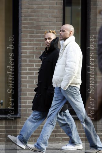 Amsterdam 5 maart 2007
Ray Slijngaard oud zanger van 2Unlimited op straat in Amsterdam.