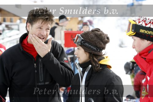 Lech 27 februari 2007
Rick Engelkes met zijn vrouw Annemarie en dochter op wintersport vakantie.