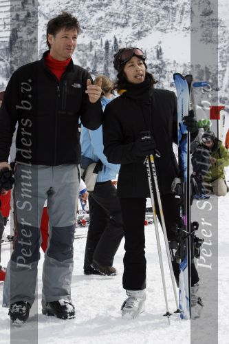 Lech 27 februari 2007
Rick Engelkes met zijn vrouw Annemarie en dochter op wintersport vakantie.