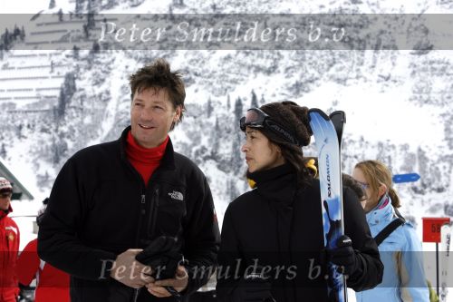 Lech 27 februari 2007
Rick Engelkes met zijn vrouw Annemarie en dochter op wintersport vakantie.