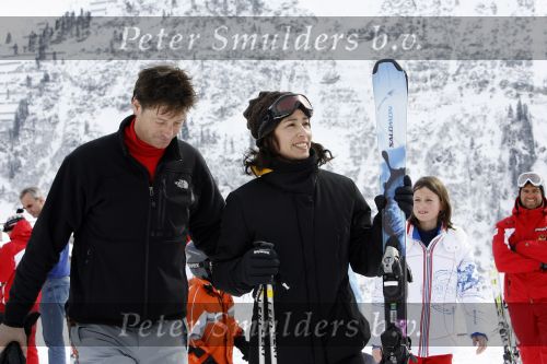 Lech 27 februari 2007
Rick Engelkes met zijn vrouw Annemarie en dochter op wintersport vakantie.