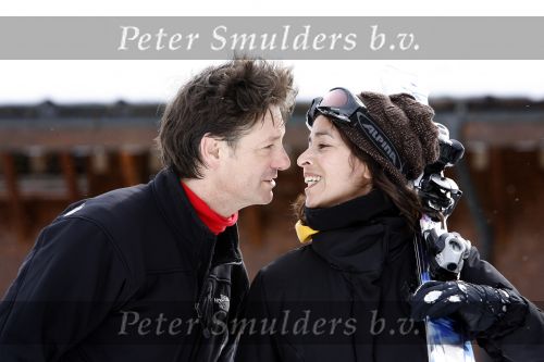 Lech 27 februari 2007
Rick Engelkes met zijn vrouw Annemarie en dochter op wintersport vakantie.