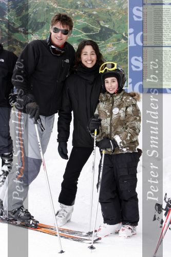 Lech 27 februari 2007
Rick Engelkes met zijn vrouw Annemarie en dochter op wintersport vakantie.