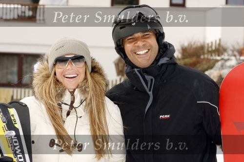 Fiss 25 februari 2007
Ruud Gullit met Estelle Joelle en Maxima op wintersport met Marco Borsato en leontien Jada Senna en Luca.