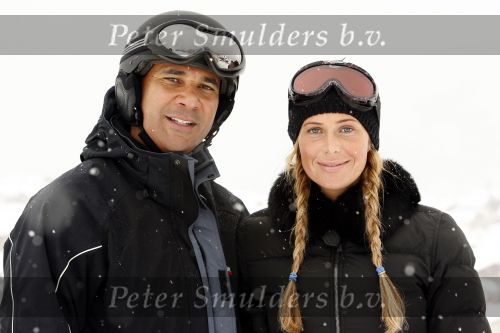 Fiss 26 februari 2007
Ruud Gullit en Marco Borsato op speciale ski\'s. Trikke skki. De Trikke skki is in america een enorme rage en Marco en Ruud probeerden hem uit. Estelle Gullit
Peter Smulders bv