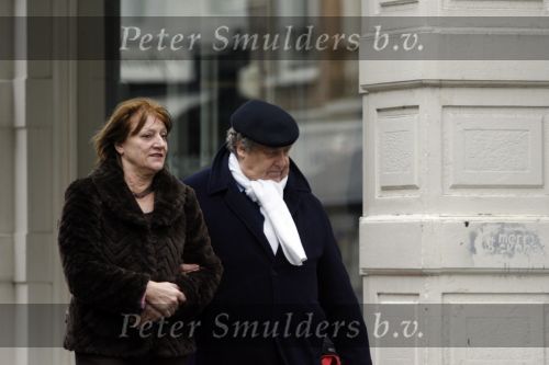 Amsterdam 7 maart 2007
Tonny Eyk met zijn vrouw op de pc hooftstraat.