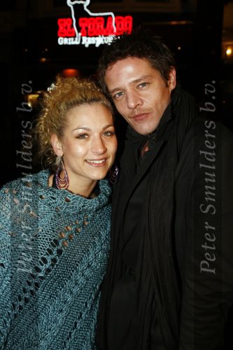Amsterdam 19 februari 2007
Premiere Kicks in Tuschinski. Tygo Gernandt met vriendin eva