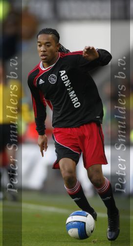 Eindhoven, 18 Maart 2007 Kompetitiewedstrijd PSV-AJAX, eindstand 1-5 Seizoen 2006/2007
Urby Emanuelson