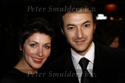 Amsterdam 19 februari 2007
Premiere Kicks in Tuschinski. Vivienne v d Assem met Jos ten Klooster