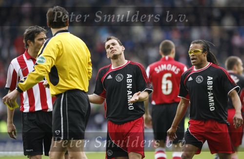 Eindhoven, 18 Maart 2007 Kompetitiewedstrijd PSV-AJAX, eindstand 1-5 Seizoen 2006/2007
Wesley Sneijder \