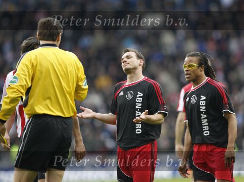 Eindhoven, 18 Maart 2007 Kompetitiewedstrijd PSV-AJAX, eindstand 1-5 Seizoen 2006/2007
Wesley Sneijder \