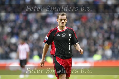 Eindhoven, 18 Maart 2007 Kompetitiewedstrijd PSV-AJAX, eindstand 1-5 Seizoen 2006/2007
Wesley Sneijder