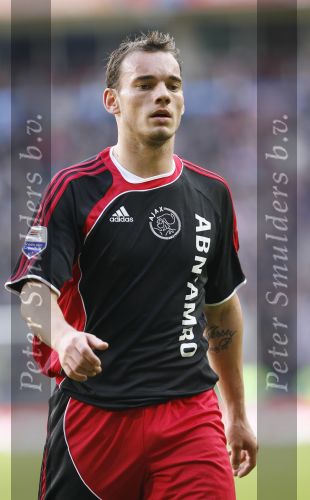 Eindhoven, 18 Maart 2007 Kompetitiewedstrijd PSV-AJAX, eindstand 1-5 Seizoen 2006/2007
Wesley Sneijder
