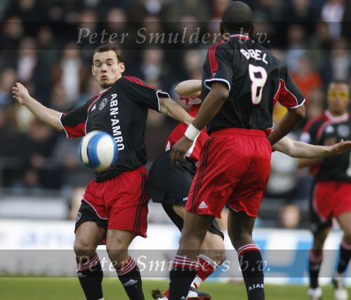 Eindhoven, 18 Maart 2007 Kompetitiewedstrijd PSV-AJAX, eindstand 1-5 Seizoen 2006/2007
Wesley Sneijder