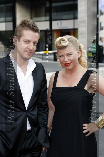 Hilversum 8 juni 2009
Uitreiking musical awards in studio 22. Alex Klaassen met Annemarie Jung
Peter Smulders bv