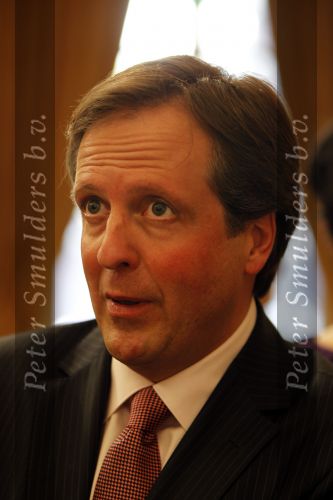 Amsterdam 7 maart 2010
Modeshow Frans Molenaar in het Amstel Hotel. Alexander Pechtold met vrouw
Peter Smulders bv