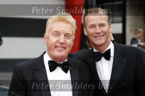 Hilversum 8 juni 2009
Uitreiking musical awards in studio 22. Andre v Duin met vriend
Peter Smulders bv
