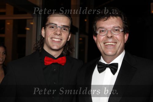 Amsterdam 15 december 2009
Sportman van het jaar verkiezing in de RAI. Andy Houtkamp met zoon
Peter Smulders bv
