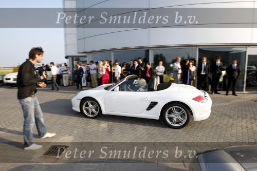 Heteren 29 juni 2009
Opening winkel bij porsche centrum Geldrland met div bn ers waaronder
Koert Jan de Bruijn Anouk Smulders Tom Sebastian  en Jeroen v Koningsbrugge.
Eigenaar van Porsche centrum is Mark Wegh.
Peter Smulders bv