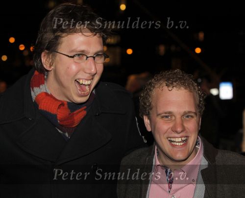 Amsterdam 11 maart 2010
Premiere Carre met daarbij aanwezig Prinses Maxima. 
Adje met zijn vriend
Arijan v Bavel Adje