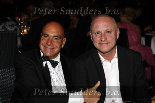 Hilversum 8 juni 2009
Uitreiking musical awards in studio 22. Arjan Ederveen met vriend
Peter Smulders bv