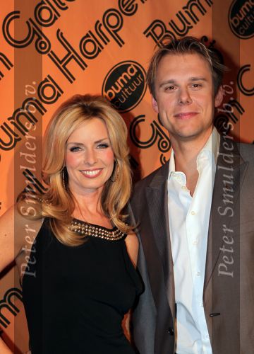 Hilversum, 3 Maart 2010 Uitreiking Gouden Harpen in Studio 22
Armin v Buuren met Candy Dulfer
Foto Peter Smulders BV