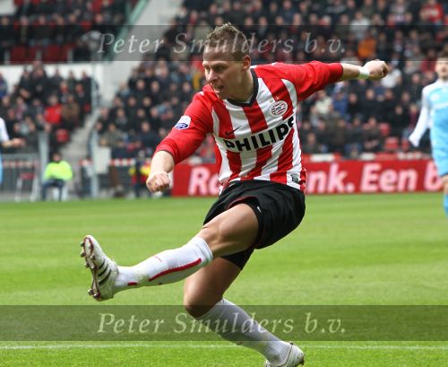 Eindhoven, 21 Februari 2010 Kompetitiewedstrijd PSV-Sparta, eindstand 1-1
Seizoen 2009/2010
Balazs Dzsudzsak
Foto Junior Smulders