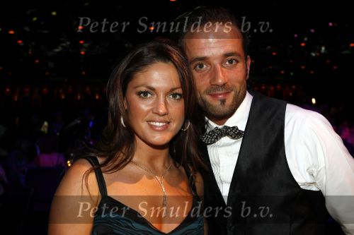 Hilversum 8 juni 2009
Uitreiking musical awards in studio 22. Belle Perez met nieuwe vriend
Peter Smulders bv