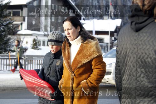 Lech 20 februari 2010
Brigitte Klijnstra met haar zoon in Lech bij hotel Post
Peter Smulders bv