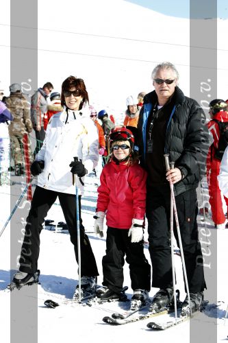 Serfaus 21 februari 2010
Carola Smit met man en dochter op skivakantie.
Peter Smulders bv