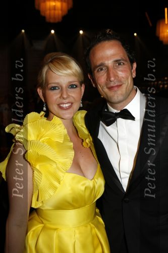 Hilversum 8 juni 2009
Uitreiking musical awards in studio 22. Chantal janzen met vriend Marco
Peter Smulders bv