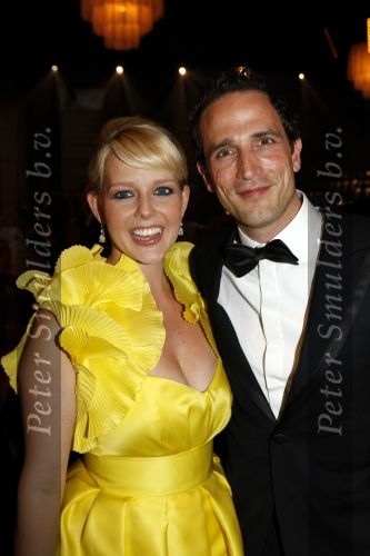 Hilversum 8 juni 2009
Uitreiking musical awards in studio 22. Chantal janzen met vriend Marco
Peter Smulders bv